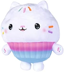 6305875231NPB, Gabby's Doll Cakey Kedi Peluş Figürü, Özel ve Detaylı Tasarım, Dayanıklı Kumaş, 25 Cm