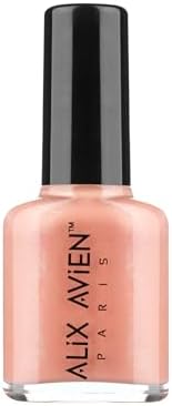 ALIX AVIEN Şeftali Rengi Oje 77 - Yüksek Pigmentli Uzun Süreli Kalıcılık Hızlı Kuruma - Nail Lacquer 77