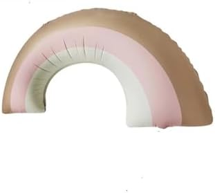 Retro Gökkuşağı Folyo Balon Büyük Boy Pembe