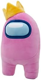 YuMe Among Us Taçlı Pembe Pelüş Figür 30 cm Toys