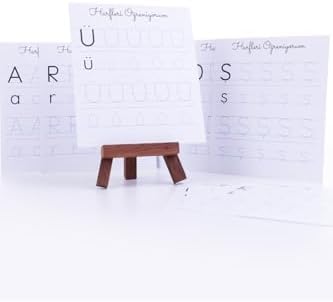 Bimotif 39lu harf ve rakamları öğreniyorum, 12 x 13 cm karton çalışma kart seti