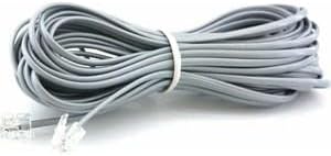 Plus PX-KKT10 2CX0.10mmx7 10 Metre ADSL RJ11 Telefon Kablosu, ADSL VDSL Modem Kablosu