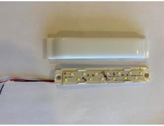 10'lu Paket 24v Dekoratif Tente Led Aydınlatma Armatür Düz Taban - 15cm-gün Işığı