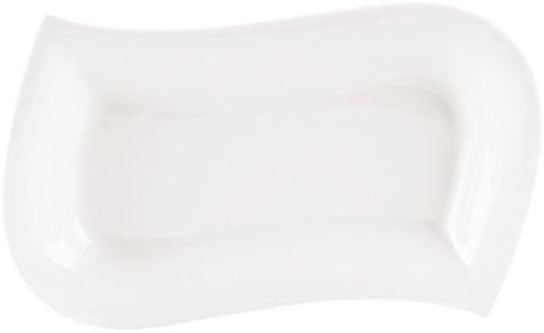 04A+P013055 Perspective Kayık Tabak, Porselen