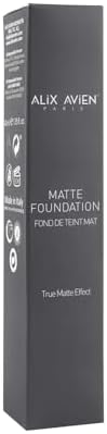 ALIX AVIEN Uzun Süre Kalıcı Doğal Mat Bitişli E Vitamini Içeren Mat Fondöten - Matte Foundation 407 True Sand