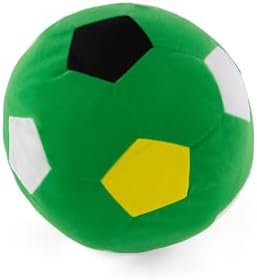 WYSWYG "kumaş Top" Sparka SOFTBALL 20 cm çap – Futbol topu yeşil-beyaz – yıkanabilir – Yaş sınırlaması yoktur