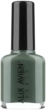 ALIX AVIEN Soluk Yeşil 110 - Yüksek Pigmentli Uzun Süreli Kalıcılık Hızlı Kuruma - Nail Lacquer 110