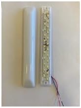 5 Adet 20cm 24v Dekoratif Tente & Pergola Led Oval Taban-(6500k Beyaz Işık)