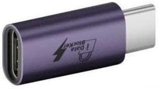 Type-C to Type-C Data Blocker - Veri Engelleyici Mor OTGBC