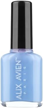 ALIX AVIEN Açık Mavi 63 - Yüksek Pigmentli Uzun Süreli Kalıcılık Hızlı Kuruma - Nail Lacquer 63