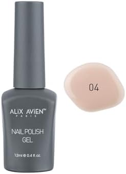 ALIX AVIEN Uv Kalıcı Bej Jel Oje 04 - Gel Polish - 12 ml