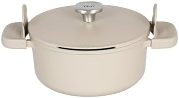 KAPAKLI YAPIŞMAZ TENCERE 24 CM LATTE