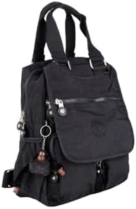 Cox 9504 Klinkır Kumaş Hafif Sırt Çantası Siyah