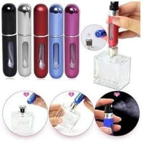 TİNEKE Parfüm Şişesi Çanta Içi Mini Doldurulabilir Seyahat Cep Yedek Parfüm Şişesi 5 ml