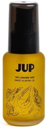 100% Saf Soğuk Sıkım Tatlı Badem Yağı/Cilt ve Saç Bakım Yağı 50 ml