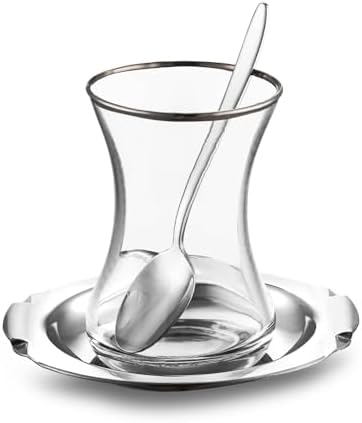 Mars 18 Parça Çelik Çay Seti