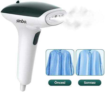 SSI-6636 Portatif Buharlı Kırışıklık Giderici – Dikey Ütü, Hızlı Isınma, Güçlü Buhar, Seyahat Tipi Kullanım