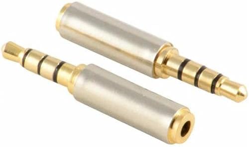 3.5 mm Erkek 2.5 mm Dişi 3 Boğum 4 Kutup 3.5mm to 2.5mm Çevi