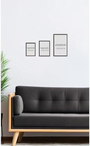 12 Parça Çerçeve Görünümlü Mdf Tablo Seti