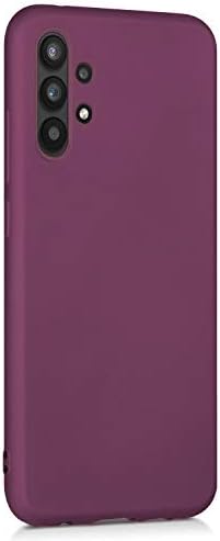 Silicone Galaxy A32 5G için Kılıf Mor [Galaxy A32 5G ile Uyumlu Kılıf - Mor]