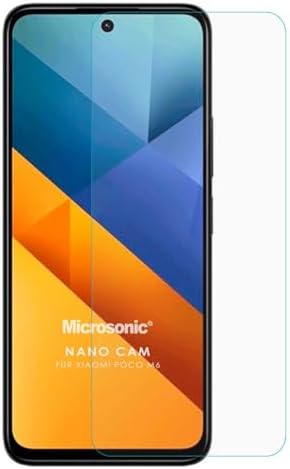 M6 5G Glass Cam Ekran Koruyucu [ M6 5G ile Uyumlu Ekran Koruyucu - Şeffaf]