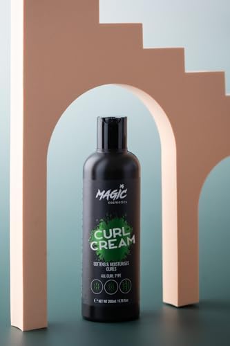 Magic Cosmetics Bukle Belirginleştirici Saç Bakım Kremi 200ml – Nemlendirici Formül – Kabarmayı Önler, Güçlü Tutuş, Parlaklık ve Hacim – Dalgalı ve Kıvırcık Saçlar İçin Şekillendirici Curl Cream