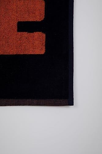 Erkek Erkek Pamuklu Plaj Havlusu, Lacivert, Standard