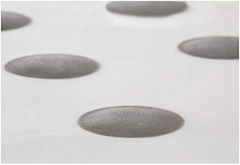 Bolmen tabure olarak kullanılır kaymaz 25 cm 2 renkler, plastik, Beyaz, 44 x 35 x 25 cm