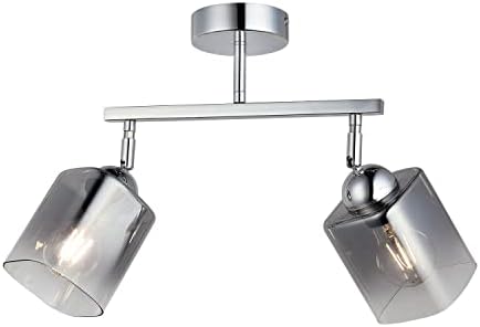 RAYO 2 Lİ KROM PLAFONYER 2XE27