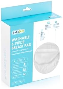 Yıkanabilir Göğüs Pedi 6 Adet