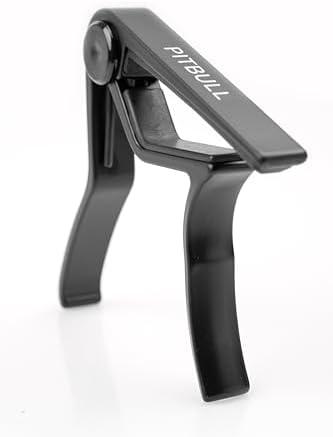 Pitbull Premium Gitar Kaposu – Tüm Telli Çalgılar İçin Profesyonel Kapo + Pena Hediyeli