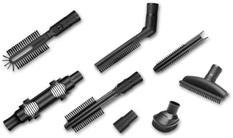 , 2.863-255.0, VC Temizleme Aksesuar Seti, 5'li, Siyah