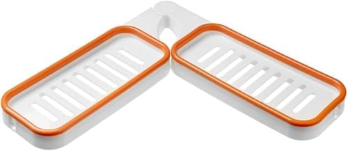 180 Derece Ayarlanabilir Çift Taraflı Banyo Organizeri, Duş Rafı, Pratik ve Şık Tasarım, Kaymaz ve Su Geçirmez, Çok Amaçlı Depolama Çözümü, Kolay Montaj