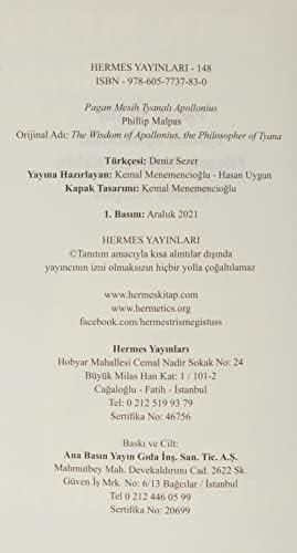 Pagan Mesih Tyanalı Apollonius: Filozof, Majisyen, Kahin