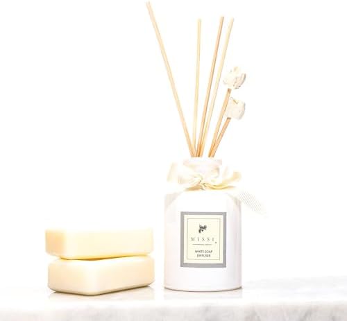 110 ml Ekru Şişe Beyaz Sabun Banyo Kokusu