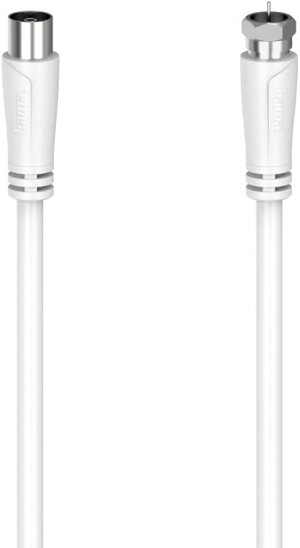 SAT Kablosu F-Fiş - Koaksiyel Fiş, 1.5m, 90 dB,byz