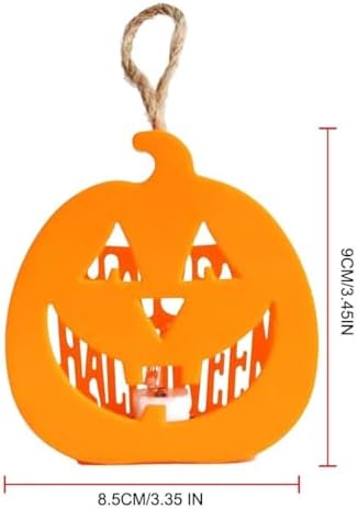 Halloween Işıklı Masa Süsü Balkabağı