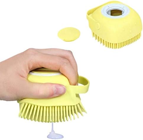 BUFFER® Yumuşak Silikon Malzemeli Esnek Jel Hazneli Masaj Fonksiyonlu Etkili Banyo Duş Kese Lifi