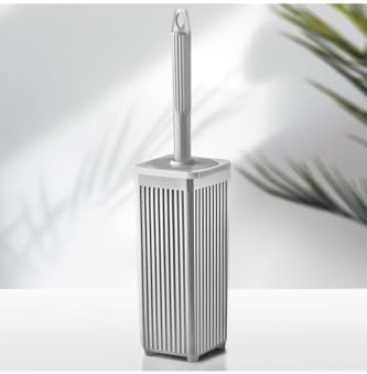 Tuvalet Fırçası Klozet Fırçası Kare Gri