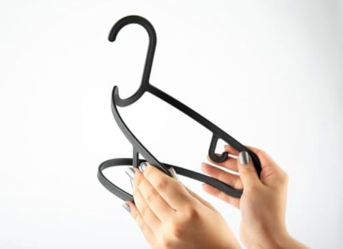 10 Adet Dolap İçi Elbise Askısı,Pantolon,Gömlek,Ceket,Etek Askısı,Gardrop İçin Slim Plastik Askı (10 Adet)