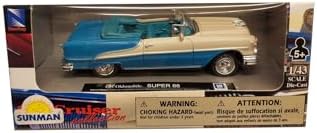 NEWRAY 1:43 Diecast Metal Araba 1955 Oldsmobile Super88