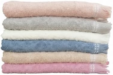 6'lı Mutfak Havlusu Seti | 30x50 cm, Süper Emici, Çabuk Kuruyan, Ekonomik Pamuklu Karışımı | Günlük Mutfak İşleri için İdeal (yavruağzı)