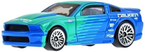 - ´07 Mustang - Then and Now 4/10 - HKJ43 - Short Card - Falken - sparco - Mattel 2023