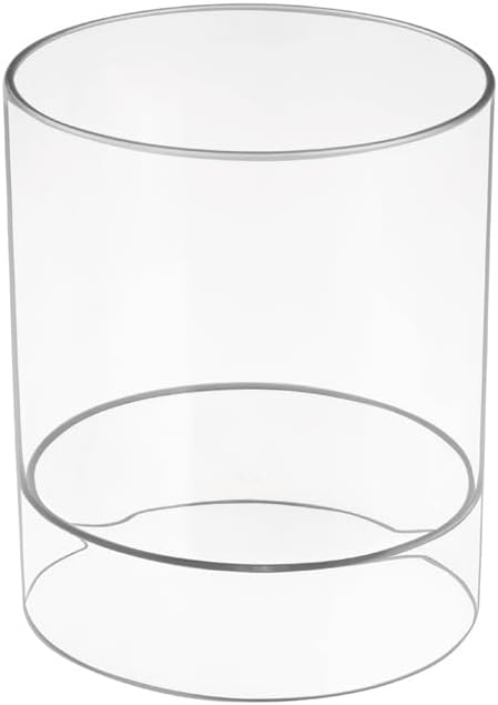 69930 Netlik Saç Aksesuarı Düzenleyici, Plastik Banyo Saklama Kutusu, 2 Bölmeli, Şeffaf