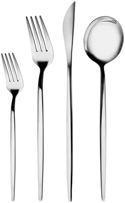 Apricot Faro 24 Parça 6 Kişilik Çatal Kaşık Bıçak Kutulu Metal