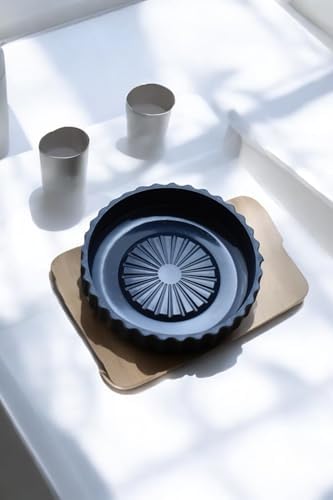 3 Parça Sert Plastik Banyo Seti/Sıvı Sabunluk, Diş Fırçalık ve Katı Sabunluk-Siyah