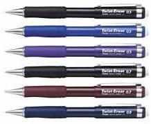 0.5 mm Metal Klipsli Büyük Boy Silgili Versatil SİYAH