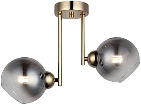 BERA 2 Lİ ALTIN PLAFONYER 2XE27