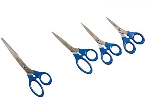 82120 Papierschere 2000, 200 mm, 8 inç, sap Mavi