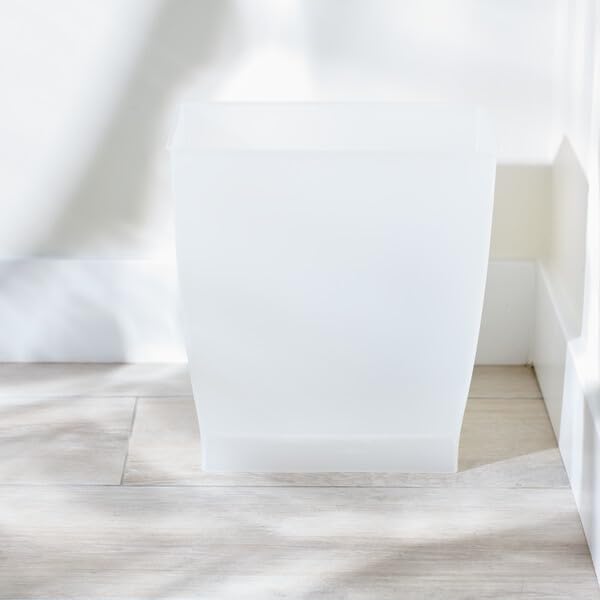 64720EU Spa Rechteckiger Mülleimer, 11 Liter, mattiert